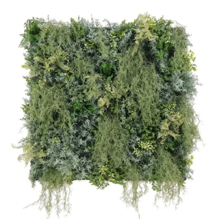 WALL GREEN spanish moss, dílec 100 x 100 cm