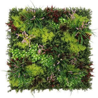 WALL GREEN Heather moss plant, dílec 100 x 100 cm