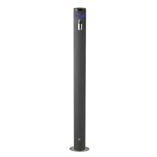 Zahradní sloupek GROUND MOON s LED osvětlením - antracitový