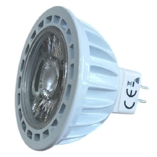 Power LED MR16, 12 V AC, GU 5.3, 3,5 W, teplá bílá