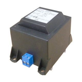 Transformátor 230 V AC/12 V AC, 40 W, DIN