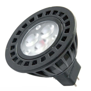 Power LED MR16, 12 V AC, GU 5.3, 3 W, teplá bílá